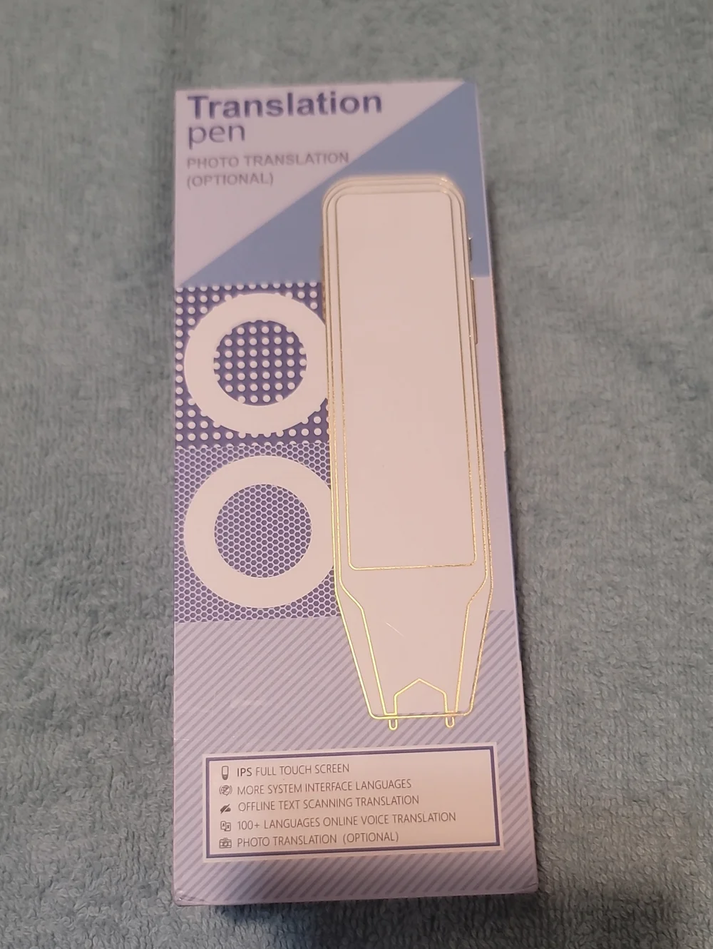 Translation Pen - White Portable Language Translator